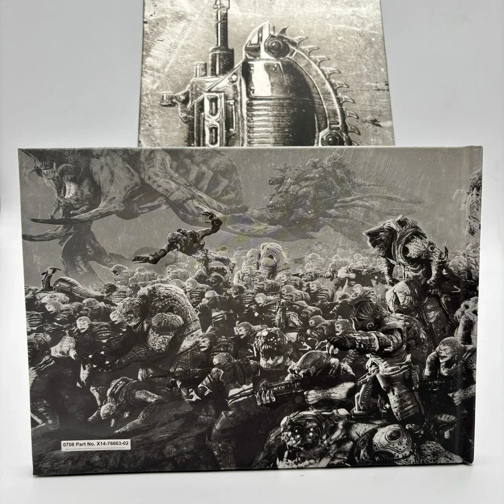 Gears of War 2 Xbox 360 Live Steelbook Limited Edition Art Book Manual NTSC